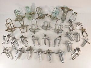 Lot of 32 Articulators Denture Dental Lab Tools Supplies Keystone Apex 2 Metal