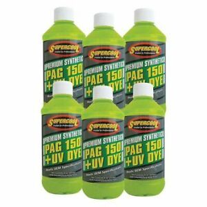 SUPERCOOL P150-8D-6CP 8 oz. PAG Oil 6 PK