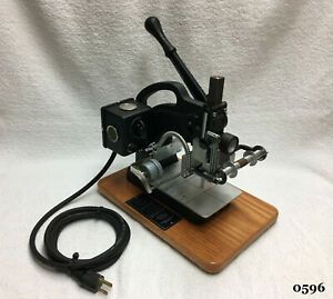 Kingsley Machine -  M-101 Multi Line Machine &amp; Accessories  - Hot Foil Stamping