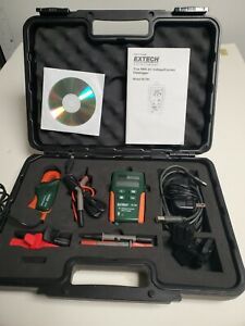 Extech DL150 True RMS 110V AC Voltage/Current Datalogger Great Shape