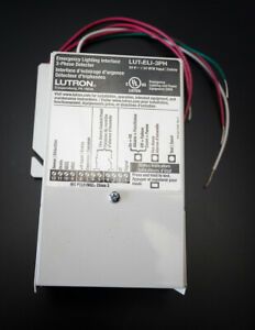 LUTRON LUT-ELI-3PH  3-Phase 24V Emergency Lighting Control Module *NEW*