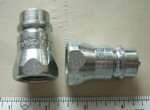 New Holland Coupling Part # 9801618 - Ford Ag - 1/2&#034; male - 3/4&#034; UNF female