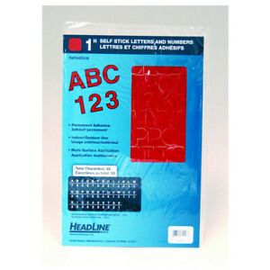 U.S. STAMP &amp; SIGN/ IDENTI 31113 STICK ON VINYL LETTERS HELVETICA 1IN CAPS/NUM...