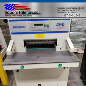 Docucutter paper cutter, card cutter, duplo, shears