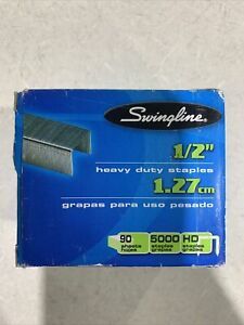 Swingline 79392 Heavy Duty 1/2&#034; Staples, Box of 5000