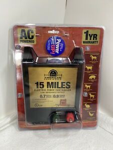 AMERICAN FARM WORKS - 15 Mile AC Low Impedance Electric Fence Controller