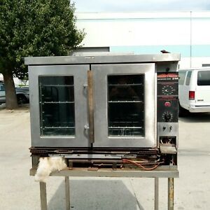 LANG COMMERCIAL SELECTRONIC FULL SIZE CONVECTIOIN OVEN NATURAL GAS