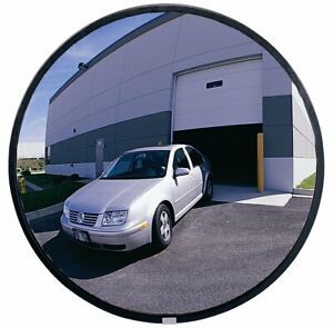 See All NO36 Circular Acrylic Heavy Duty Outdoor Convex Security Mirror 36&#034;...