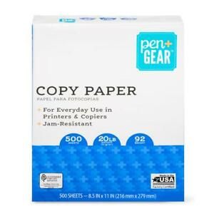 500 Sheets Versatile Canvas Copy Paper White
