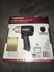 Husky Air Impact Wrenches 800 ft./lbs. 1/2 in. Black