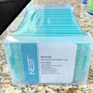 10ul Univer.Pipette Filter Tips (Sterile,10 Boxes/pk, 960 Tips) Nest Scientific