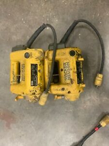 TWO Wacker Nelson M2000 Concrete Vibrator Drive Motor