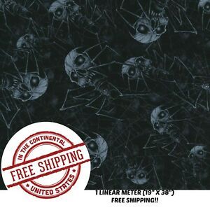 Hydrographic Film Water Transfer Hydro Dip Film Hydro Dipping Spider Skull 4 1M