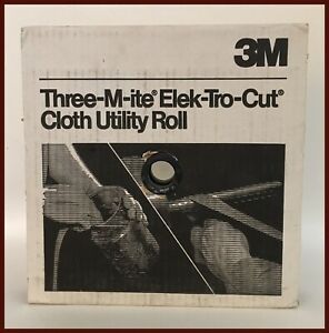 3M 241K Elek-Tro-Cut Cloth Utility Roll 05031 1-1/2&#034; X 50 yds - 60 Grade NEW