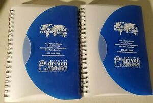 2 Chauffeur 2014 Trade Show Conference Atlantic City Trump Taj Mahal Note Books