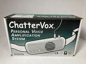 Chattervox personal voice amplification system WITH COLLOR Microphone