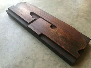 Giant Antique letterpress printers WOOD TYPE Letter Font - G