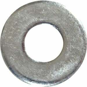 Hillman #6 Steel Zinc Plated Flat SAE Washer (100 Ct.) 280050  - 1 Each