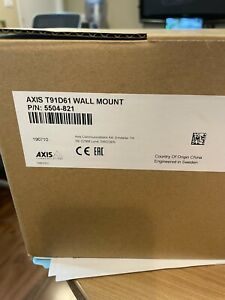 NEW AXIS T91D61 Gooseneck Wall Mount PTZ &amp; Fixed Surveillance Video Camera