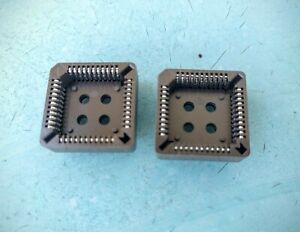 2pcs. 44-PIN SOCKET, #PLC  C-44P-T - USA stock - New -