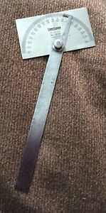 VINTAGE CRAFTSMAN USA 4029 PROTRACTOR
