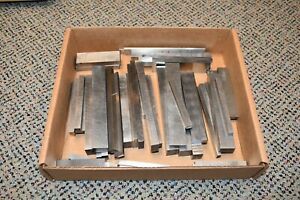 Machinist Toolmaker Steel Bar Parallel Block Lot Tool Steel Setup Fixture Lot