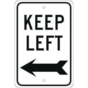 NMC TM28J Keep Left Sign