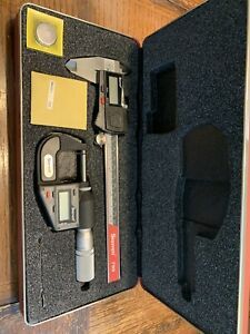 STARRETT S766AZ Precision Measuring Kit,Electro Caliper