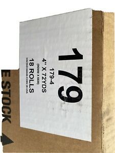 New 18- Rolls Of Tape 4 Inch X 72 Yards