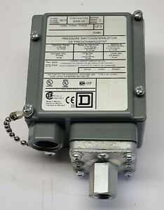Schneider Electric Square D GAW-25 Pressure Switch 9012 Series C 3-150 psig