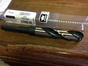 .7500&#034; 3/4&#034; PREMIUM STEEL REDUCED SHANK DRILL 1/2&#034; SHANK USA