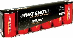 Hot-Shot Livestock Battery Cell 6-Pack