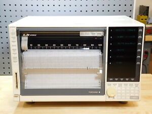 TESTED - Yokogawa LR8100E Chart Recorder Model: 370162-B-0/B/GP-IB 110-240 VAC