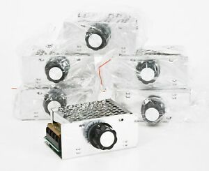 lot of 6 AC 110V 4000W SCR Voltage Regulator Speed Control Driver Dimming Dimmer