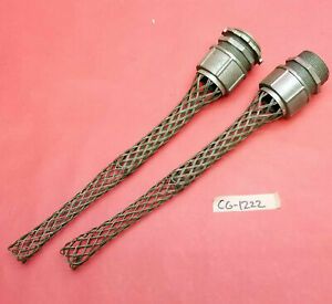 Lot of Hubbell Kellems Strain Relief Wire Mesh Cord Grip 1 1/2&#034; NPT 1.25&#034;-1.375&#034;