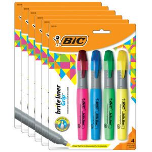 BIC AMERICA BLMGP41ASST-6 BIC (6 PK) BRITE LINER TANK STYLE 4 PER