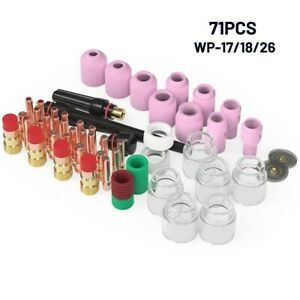 #12 Pyrex TIG Welding Kit Welding Torch Accessories For WP-17 WP-18 WP-26