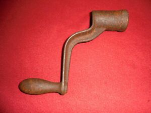 Nice Original 2 1/2 - 3 Hp Fuller &amp; Johnson Hit Miss Gas Engine Crank Handle