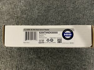 HID 920PTNTEK00000 multiclass SE R40 wall switch reader, black