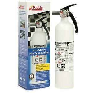 Kidde Auto/Marine UL Listed Fire Extinguisher, 10-B:C Rated