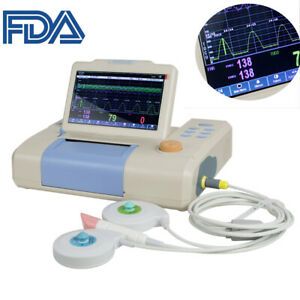 7-inch LCD screen single montiroing Movement Maternal Fetal Monitor w/3-Parament