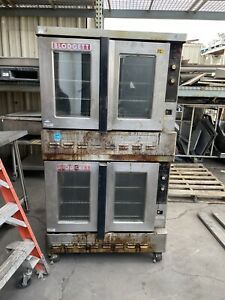 Blodgett Zephaire - Double Stack Full Size Convection Oven. Nat. Gas