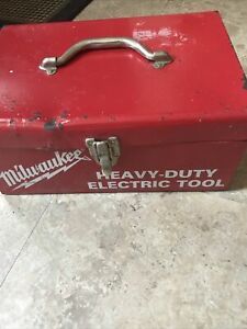 Vintage MILWAUKEE Heavy Duty General Purpose Screw Shooter Kit 6767-1 Used