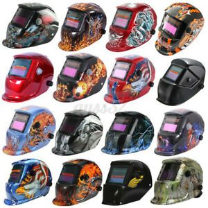 Auto Darkening Solar Pro Welding Soldering Helmet Grinding TIG Welder Lens