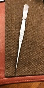 Sklar Instruments Tissue Forceps 5” #19-1250 Stainless Germany Nice Pre Owned