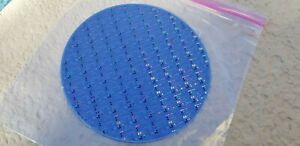 8 inch Titanium/Titanium Nitride Microchip Pattern Wafer on Silicon Matrix
