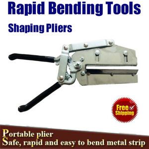 US Portable Metal Letter Bender Bending Tools Shaping Pliers