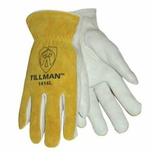 Tillman 1414 Grain/Split Cowhide Drivers Gloves, Xlarge, 1 Pair (C34119121)