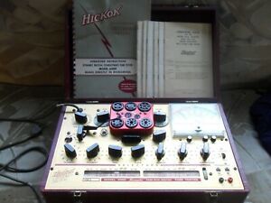 Hickok 6000 Dynamic Mutual Conductance Tube Tester W/ Documentation