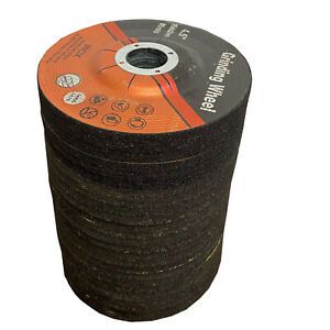 Grinding Wheel Metal for Grinders 80 m/s 4.5 inch 1/4&#034; Thick 7/9&#034; Pack of 25